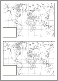 FondsDeCartesPlanisphere